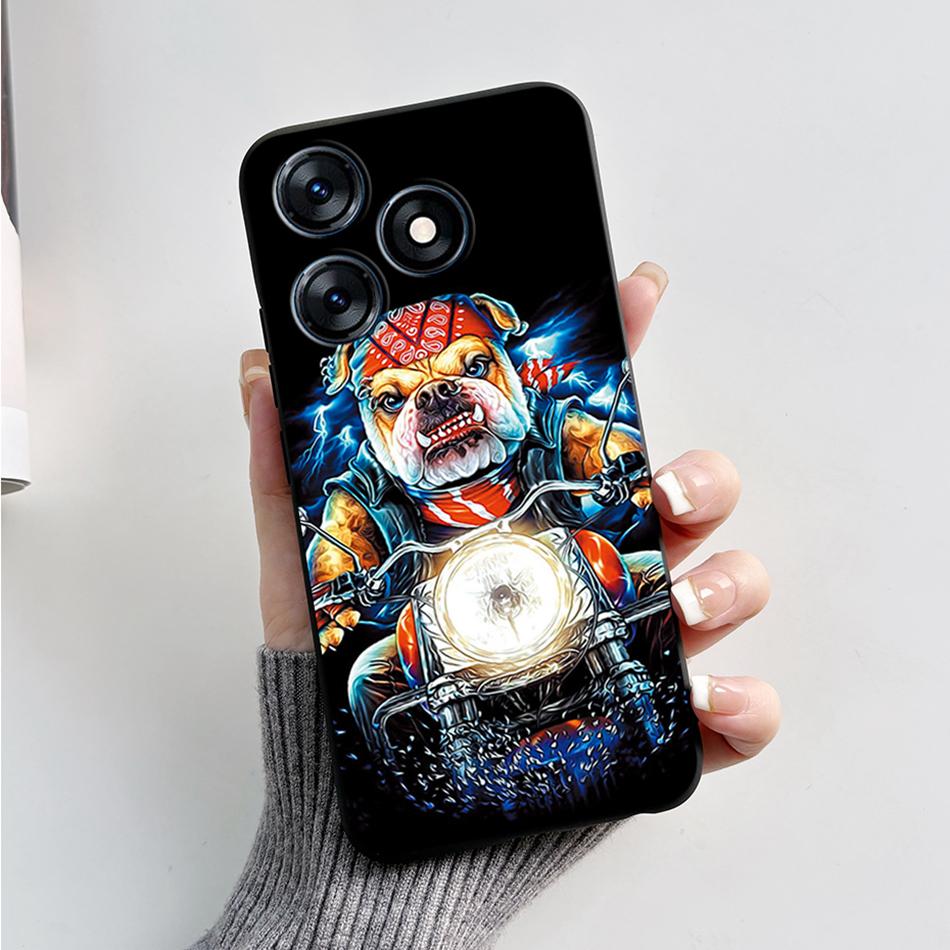 For Tecno Spark 10 Pro Case 2023 Fashion Marble Silicone Black Soft Covers For Tecno Spark 10C Spark10 Pro KI7 KI5q KI5k Bumper