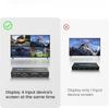 NK-941 4K HDMI 4 Input 1 Output Splitter Seamless Switch Multi-Viewer with Remote Control