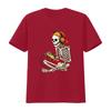 Halloween Skeleton Gamer Video Gaming Boys Unisex Kids T Shirt Vintage Soft Versatile Fashion Homme Breathable Stretched