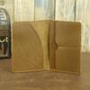 Ethnic Style Crazy Horse Leather Passport Holder Wallet