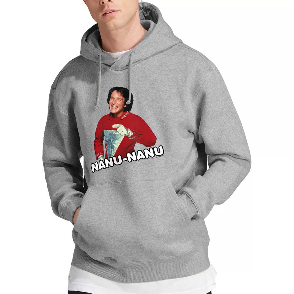 Mork und Mindy Herren Slogan Hoodie