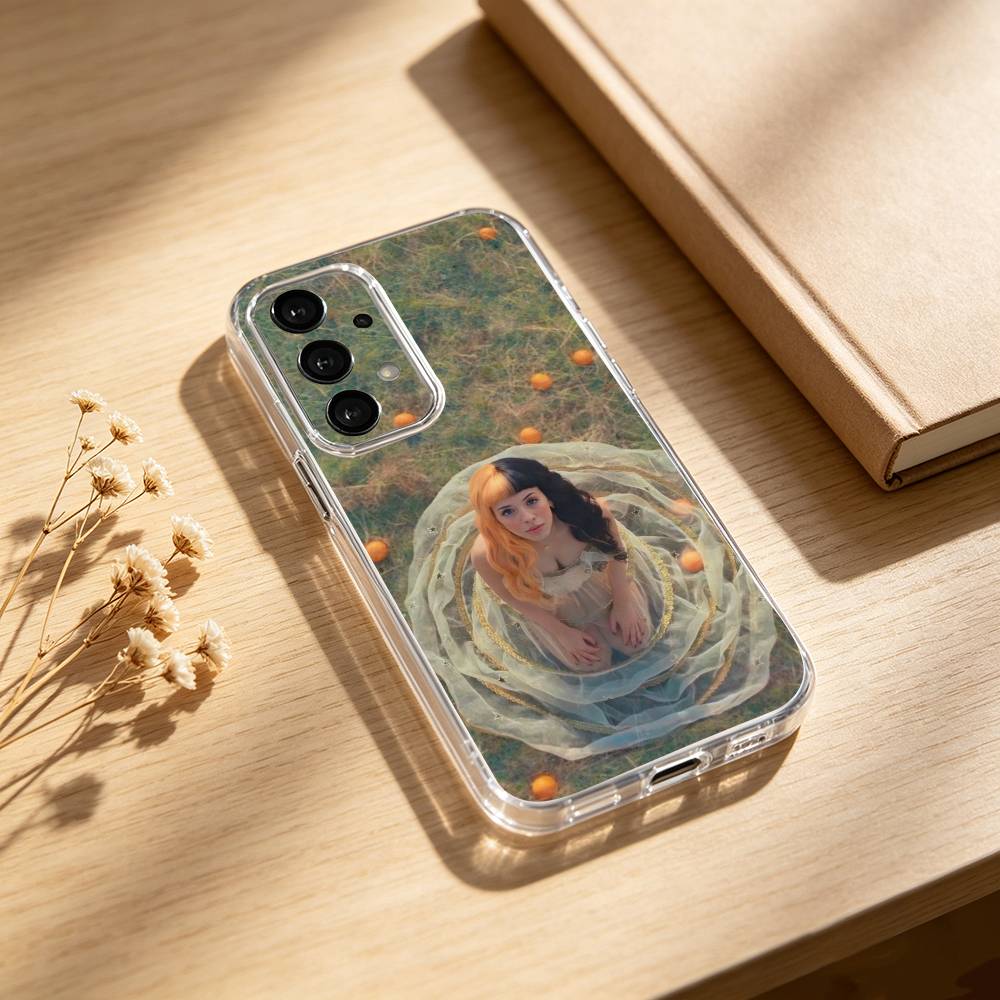 M-Melanie Martinez phone Case For Samsung S25,24,21,22,23,30,Ultra,20,Plus,Fe,Lite,Note Transparent Cover