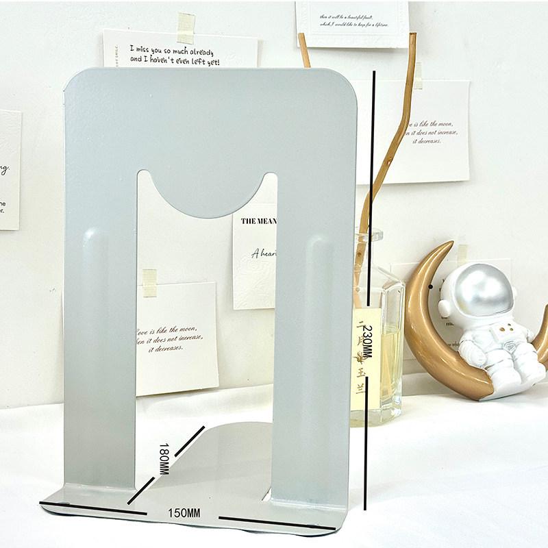 Steel Bookends: Thick, Stable, Large Book Clips for Library Use