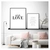 Plant Canvas Painting Botanical Floral Nordic Poster Print Wall Art Picture Modern Home Room Decor Scandinavian Pink Rose Flower