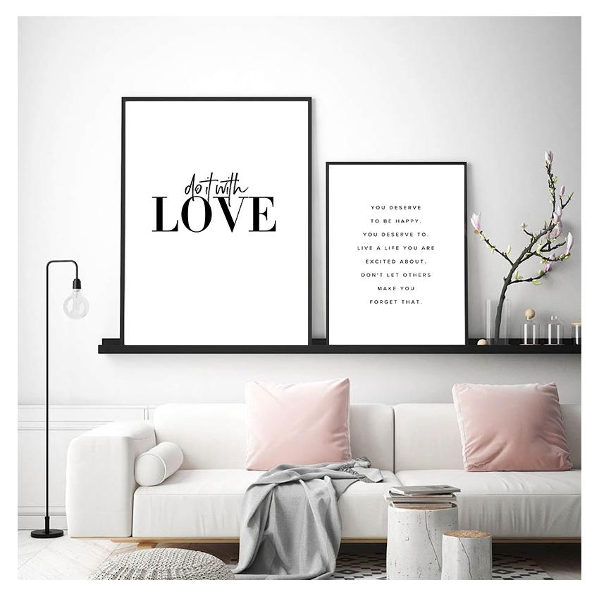 Plant Canvas Painting Botanical Floral Nordic Poster Print Wall Art Picture Modern Home Room Decor Scandinavian Pink Rose Flower