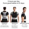 Breathable Posture Corrector for Men and Women Full Back Brace Humpback Girdle Spine Lumbar Support Belt Therapy Corset Shoulder Neck Clavicle Waist