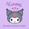Sanrio Sanrio New Life PC Case Kuromi Kuromi 26 X 34 X Cm Character 475297 SANRIO (SANRIO) Kuromi-chan 2.5