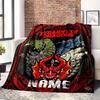 Dungeons And Dragons Customize Your Name Blanket Used For Chair Office Sofa Bed Camping Soft And Warm Giving Friends And Relatives Birthday Graduation