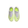 Nike Phantom DF AG Kunstrasen Synthetikleder Rutschfest Niedrig geschnitten Kindersockenfussballschuhe Grau Grün Kinder DV3069-705