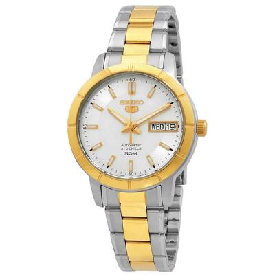 Refurbished Seiko 5 Automatik Silbernes Zifferblatt SNK892 SNK892K1 SNK892K Damenuhr