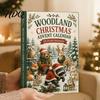Advent Calendar for Boys 24 Days Christmas Calendar Forest Animals Countdown Collectible Surprise Boxes Cute Acrylic Toys Holiday Party Decoration