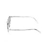 Prada Unique Design Rectangular Sunglasses Men sunglasses Silver PRB54S