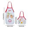 Wall-mounted Kitchen Hanging Bag Breathable Cartoon Mesh Bags Large Capacity Hollow Vegetable Storage Bag