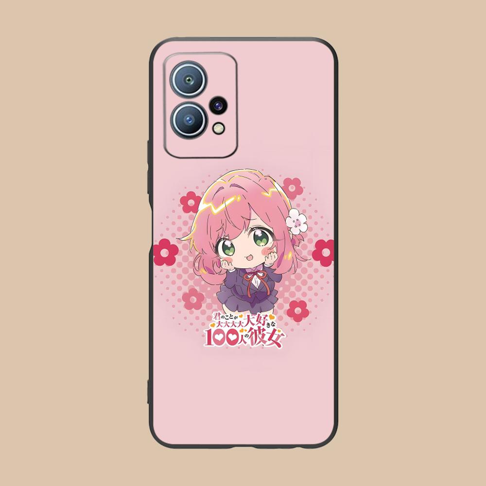 Anime Hakari Hanazono Matte TPU Mobile Phone Case for Huawei P60 P50 P40 P30 P20 P10 P9 P8 Pro Lite Plus Colorful Printing Cover