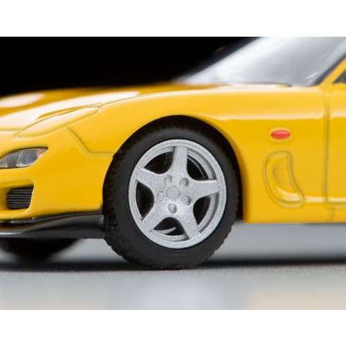 Tomytec Tomica Limited Vintage Neo LV-N267d Mazda RX-7 Type R Bathurst R (Yellow) 2001 Model, Completed