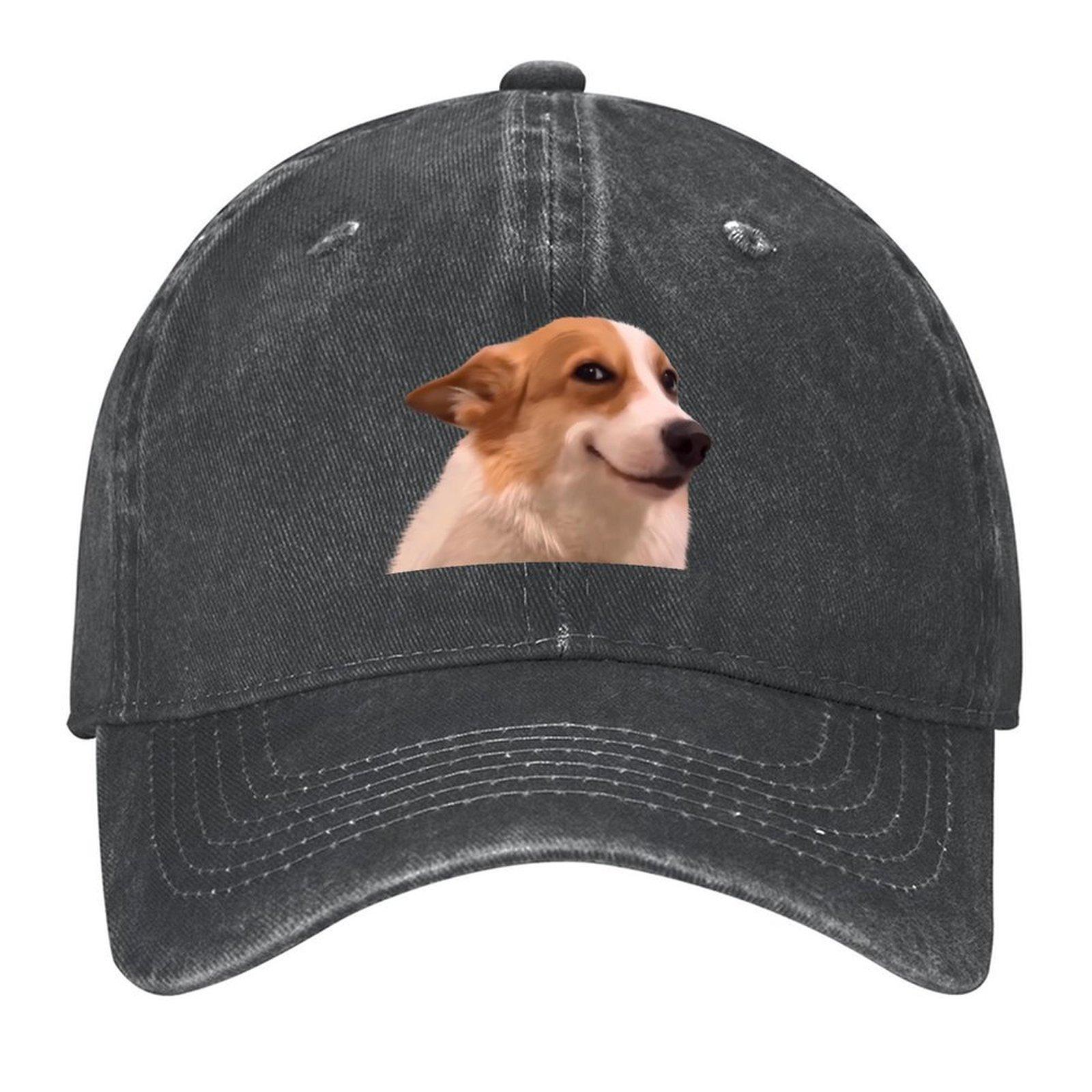 

Sly smiling dog Meme Baseball Cap Big Size Hat Military Cap Man Sunscreen Sun Hat For Children Unisex Caps Women s