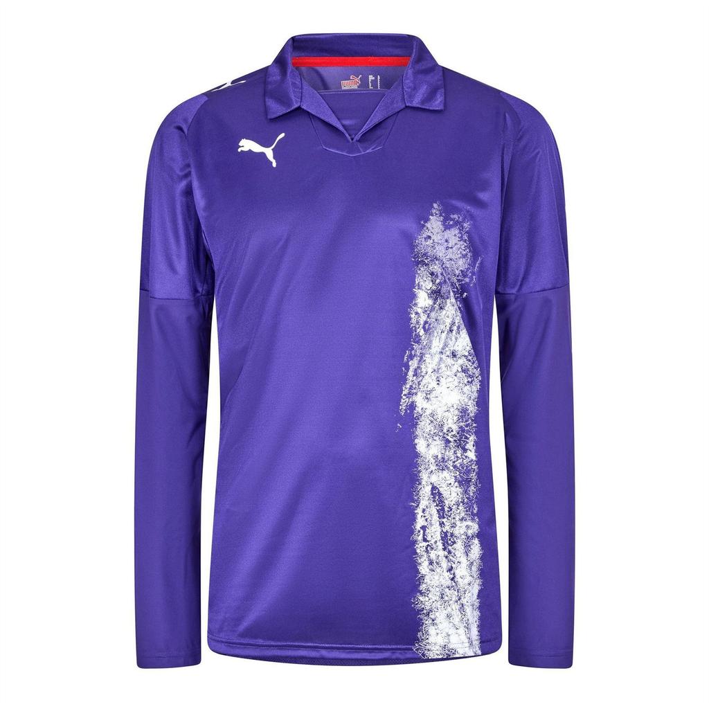 Puma Mens Esito II Contrast Long-Sleeved Football Jersey