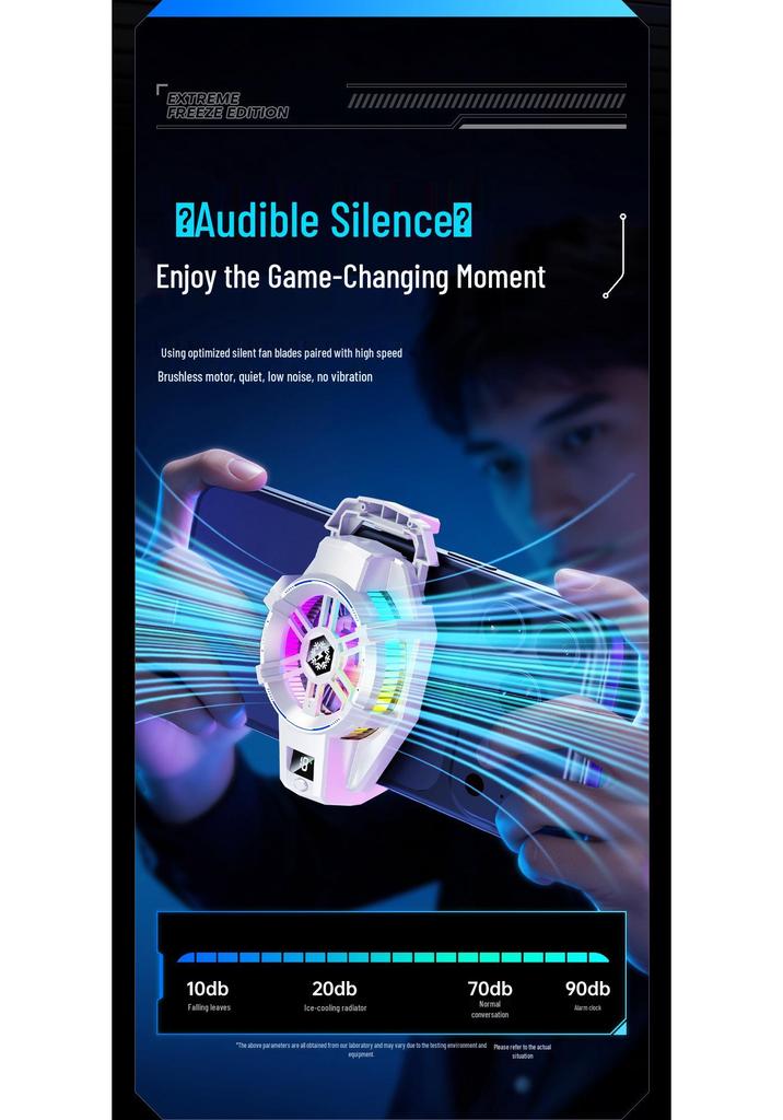 X29 Magnetic Radiator with Digital Display for Live Streaming and Gaming