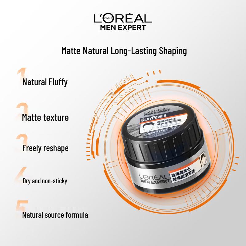 

L Oréal Men s Matte Styling Clay