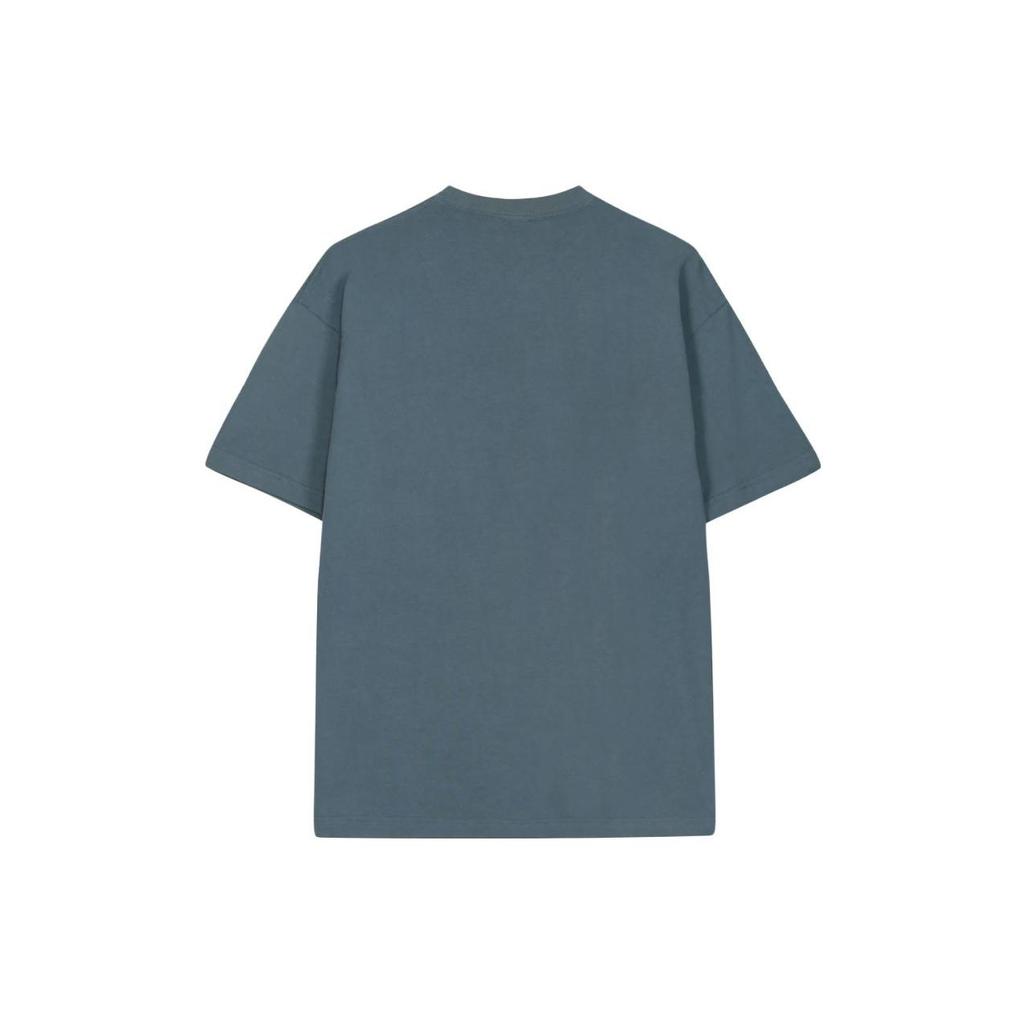 Nike Logo Print Crew Neck Short Sleeve T-Shirt Men Tops Dark-Gray CV0559-387