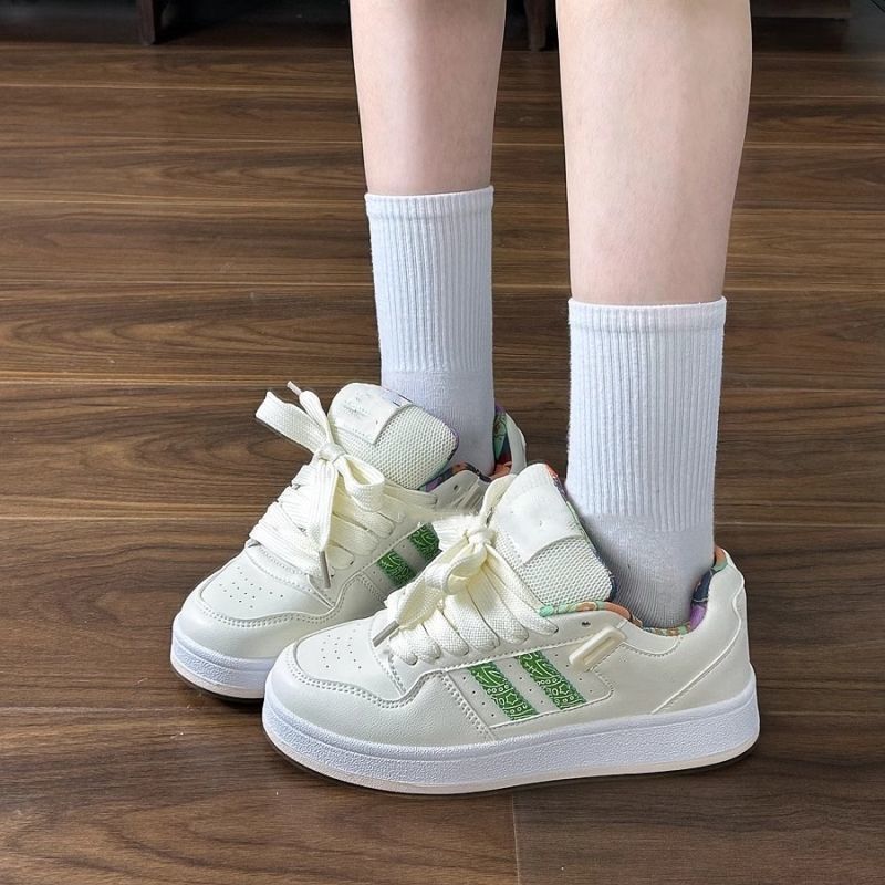 Niche Original Beige Platform Bread Shoes Women's Tide Summer New Versatile Casual Board Shoes Women