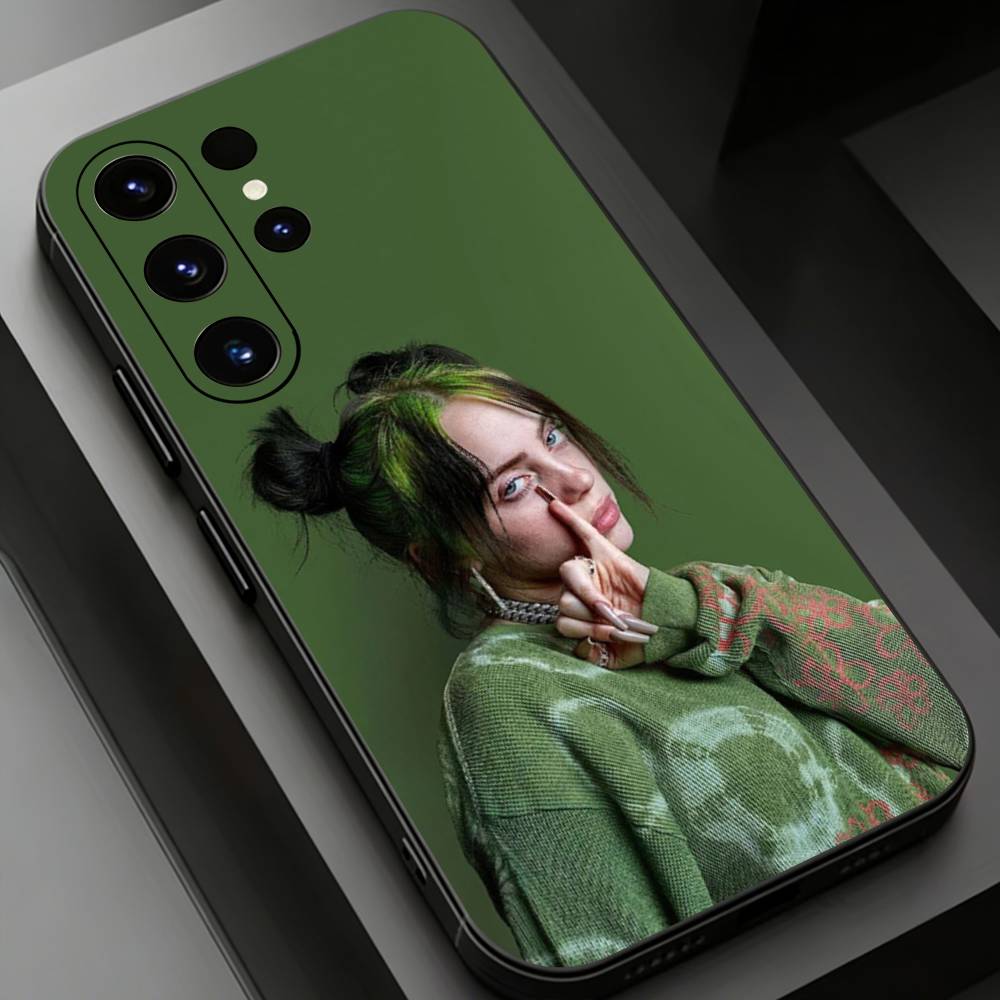 B-Billie E-Eilish Phone Case For Samsung Galaxy S26,25,24,23,22,21,20Plus Ultra