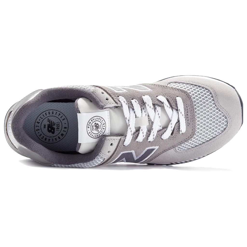 New Balance Men's 574 Grey/Black Lifestyle Sneakers ML574VR2