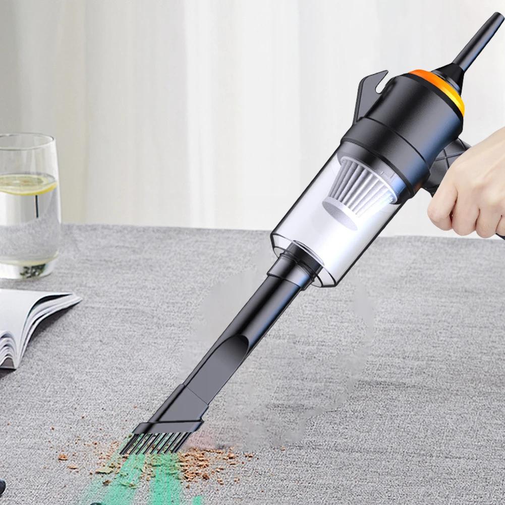 6 In 1 Car Vacuum Cleaner 3500PA Strong Suction Blowing Suction Car Cleaner Mini Handheld Cleaner for Car Home Keyboard Cleaning