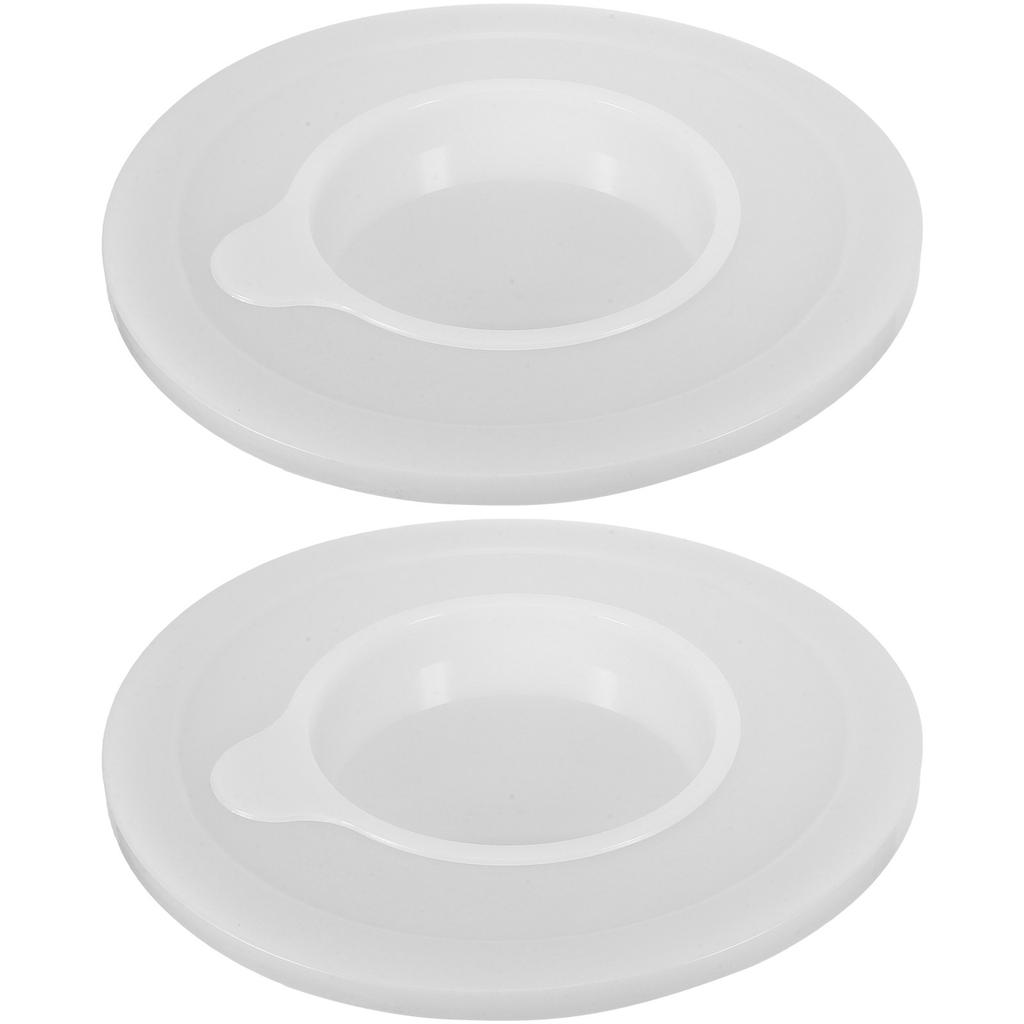 2 Stück Standmixer Schüssel Deckel Kippkopf Spritzschutz Abdeckung für Küche Mixen Gären 7Qt Wiederverwendbar Spülmaschinenfest Spritzer Schutz