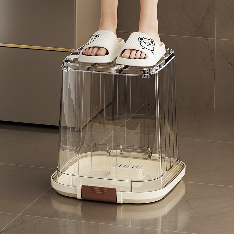 LISM Extra Large Sealed Flip-Top Food Storage Container with Wheels