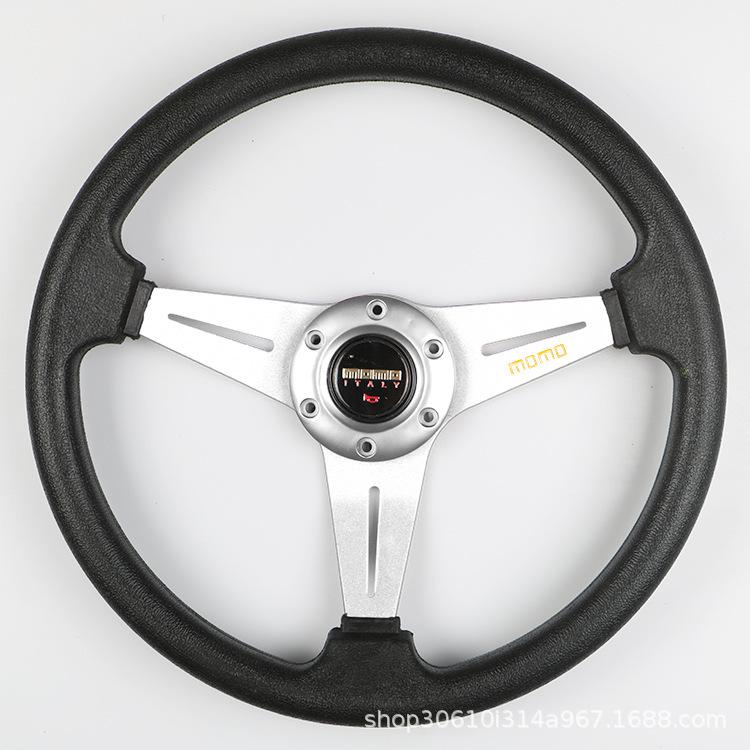 14-Inch Universal Racing Sportscar Steering Wheel - PU Material
