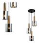 Lampa Wisząca Sardo PND-5581-3A-BRO+SG Italux