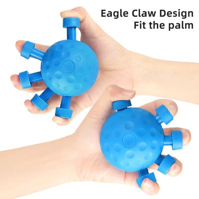 Hand Grip Strengthener Five Finger Exerciser Ergonomic Grip Strength Trainer Arthritis Hand Therapy Rehabilitation Gripper Workout Equipment