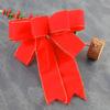 (1PCS/bag)Size 21.33x24.85CM Christmas Bow Venue Decoration Christmas Tree Matching Design New Year Celebration