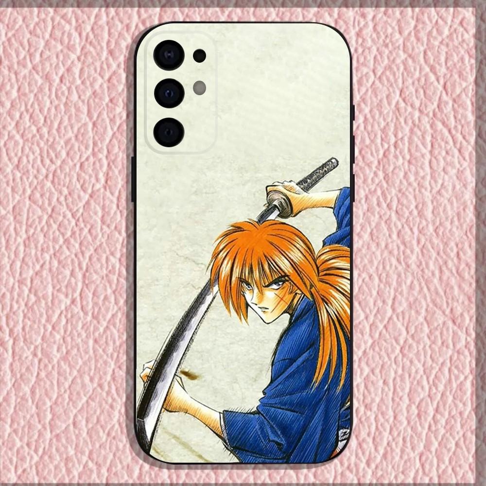 

R-Rurouni Kenshin Phone Case For Samsung S25,S24,S21,S22,S23,S30,Ultra,S20,Plus,Fe,Lite,Note,10,9,5G Black Cover Samsung S21fe