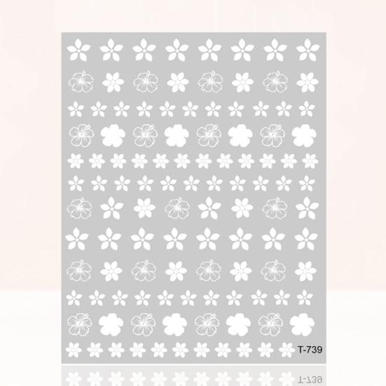 Nail Decoration Good All-Match Paper Art Decal Easy-Peel Fingernail Sticker for Female