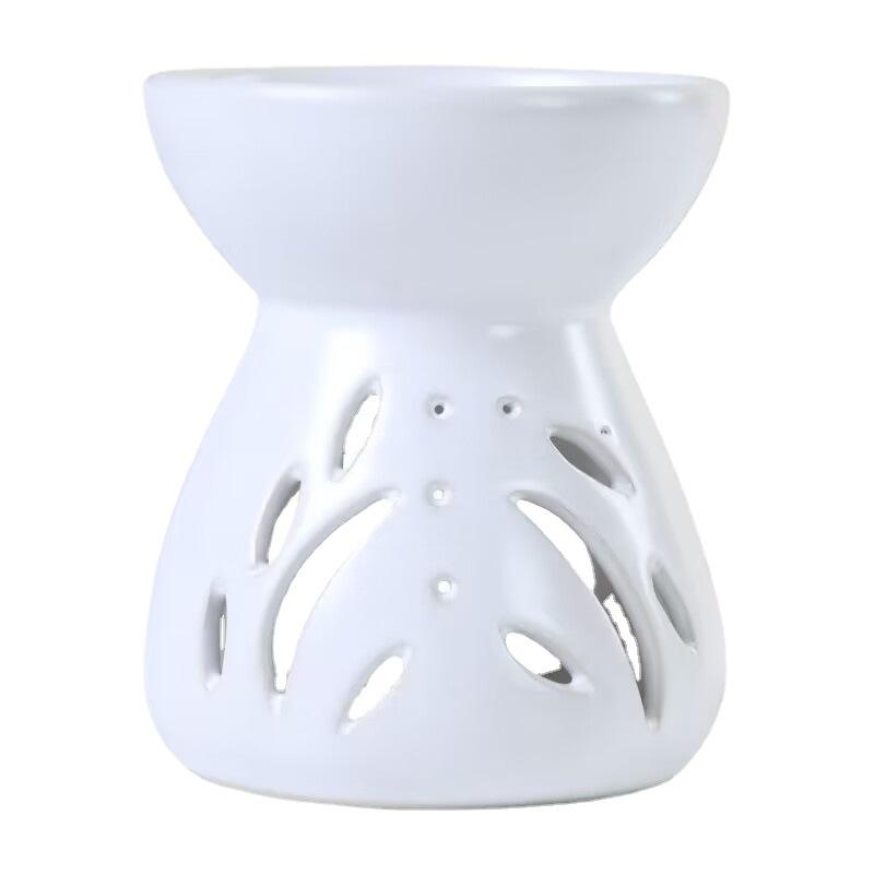 100ml Black Candle Heating Holders Retro Ceramic Incense Burner Sleep Aid Lamp Yoga Room Essential Oil Furnace for Home Decor