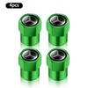 CSC1 4Pcs Metal Car Wheel Tire Air Valve Caps Stem Covers For Mercedes Benz B/C/E/S Class A Class C200L GLC GLE CLA Car accessories