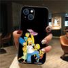 S-Simpsons Shell Phone Case for Samsung Galaxy Note 10 20 S23 S24 S25 Ultra FE Plus Edge Lite A02S A35 A07 A17