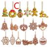 Windbell Bird Angel Snow Pendant Gingerbread Man Christmas Tree Pendant