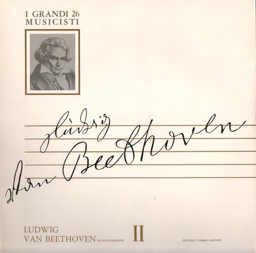 

10inch Record LUDWIG VAN BEETHOVEN Le Nove Sinfonie II IGM026 Fratelli Fabbri 1966 Italy Classical Used