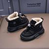 Children's Shoes Plush Short Boots Winter Warm Shoes Snow Boots Size 21-30