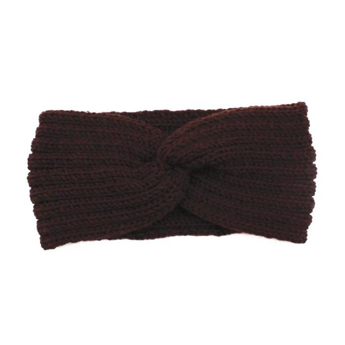 Winter Ear Warmer Headband Women Fashion Elastic Wool Knitted Headband Head Wrap Hairband Girls Elegant Hair Band Accessories