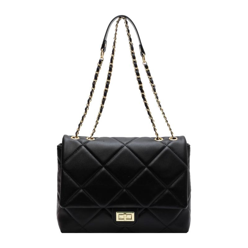 

Textured bag rhombus chain small bag women s new summer women s commuter bag underarm bag