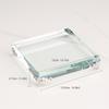 Pyramid Crystal Metal Ornament: Luxury Display Plate for Jewelry, Minerals, Figurines, & Wine