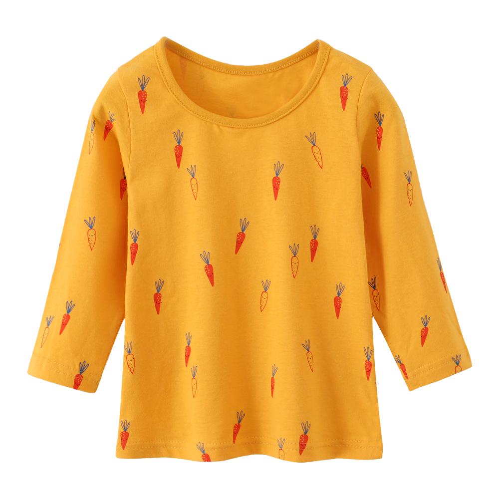 2024 European Style Boys Cotton Long-Sleeved Printed T-shirt for Toddlers - Spring & Autumn Collection 140 CM