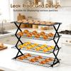 Cooling Rack Folding Grid Gifts Space Saving Wire for Cookies Picnic Outdoor