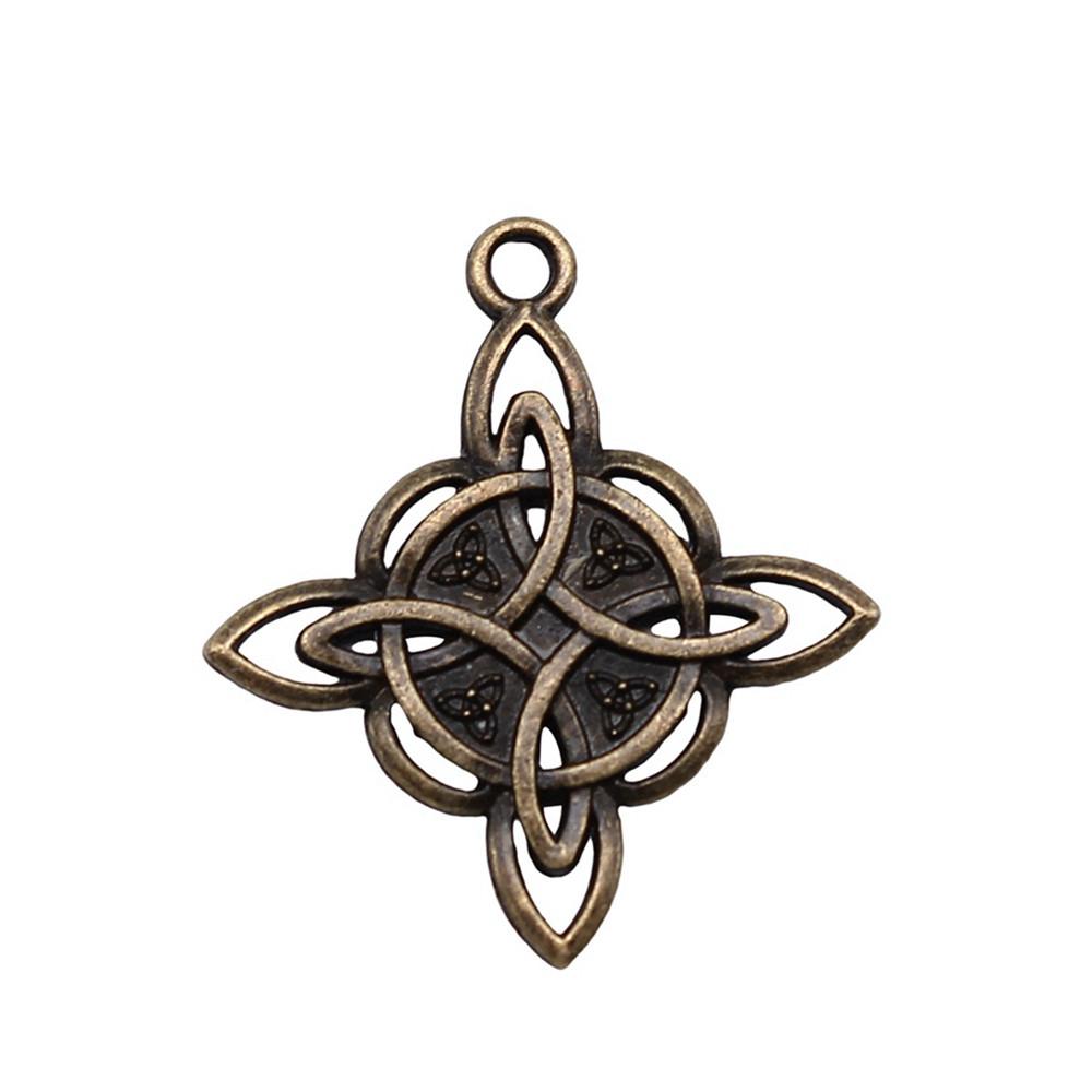 Celtic Charms Antique Alloy Amulet Pendants For Spiritual Jewelry Findings