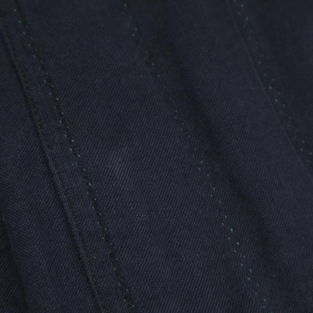 ISSEY MIYAKE [Sports] Navy x Green Cotton Shirt Jacket Jacket 9 Navy x greenUsed