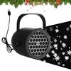 USB Christmas Projector Lights Outdoor Ambient Lighting Christmas Decorations Holiday Light  LED Snowflake Projector Rotating